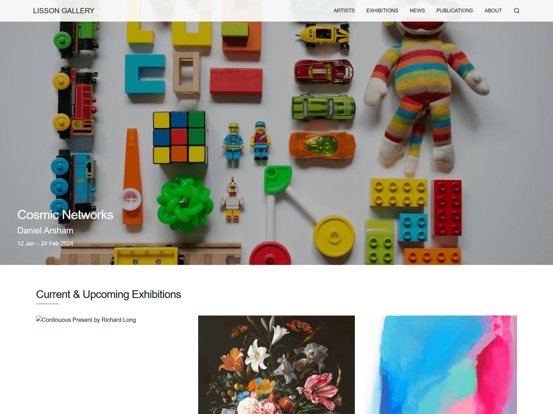 Lisson Gallery Website