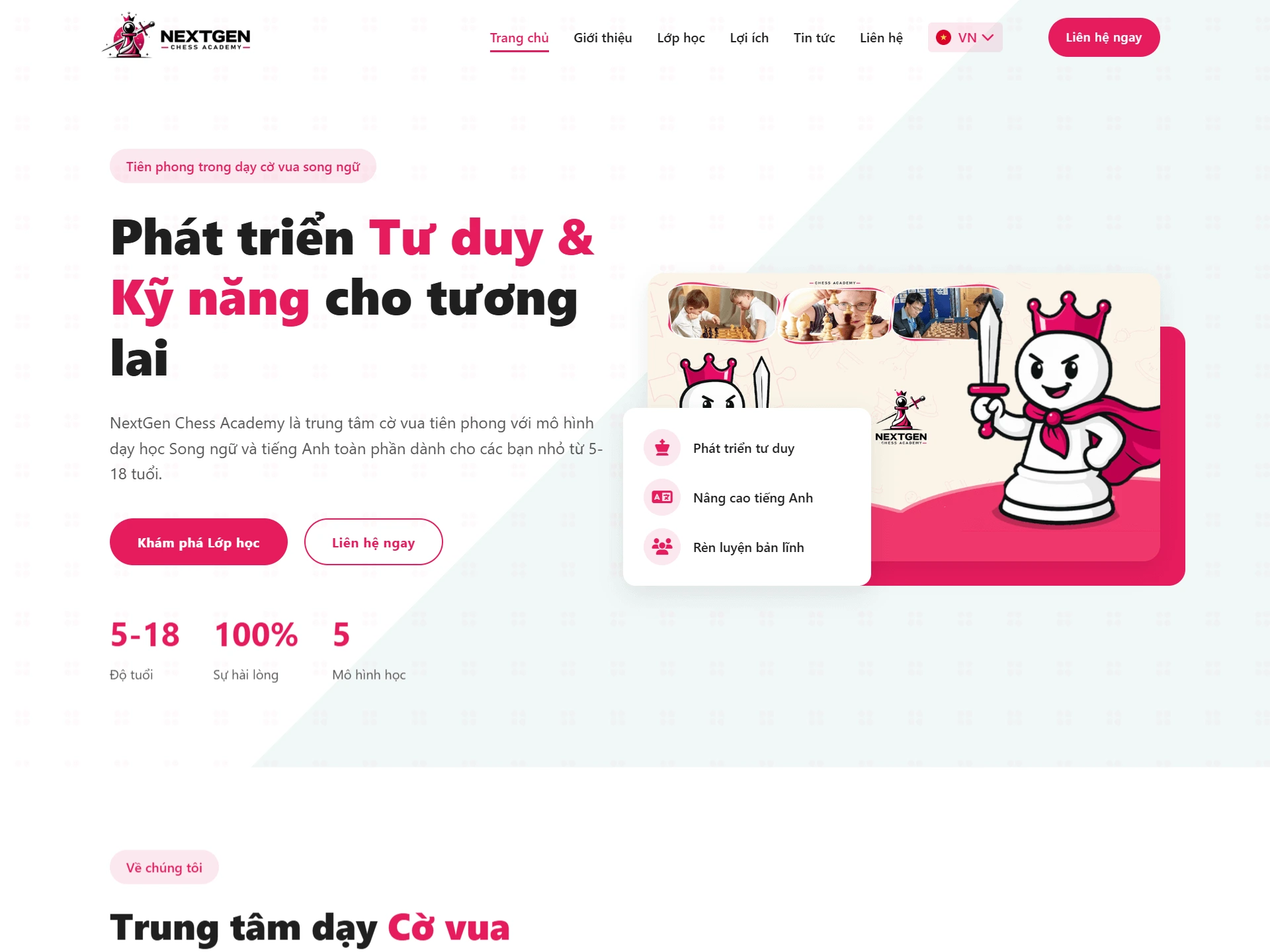NextGen – Bilingual Chess Learning Platform
