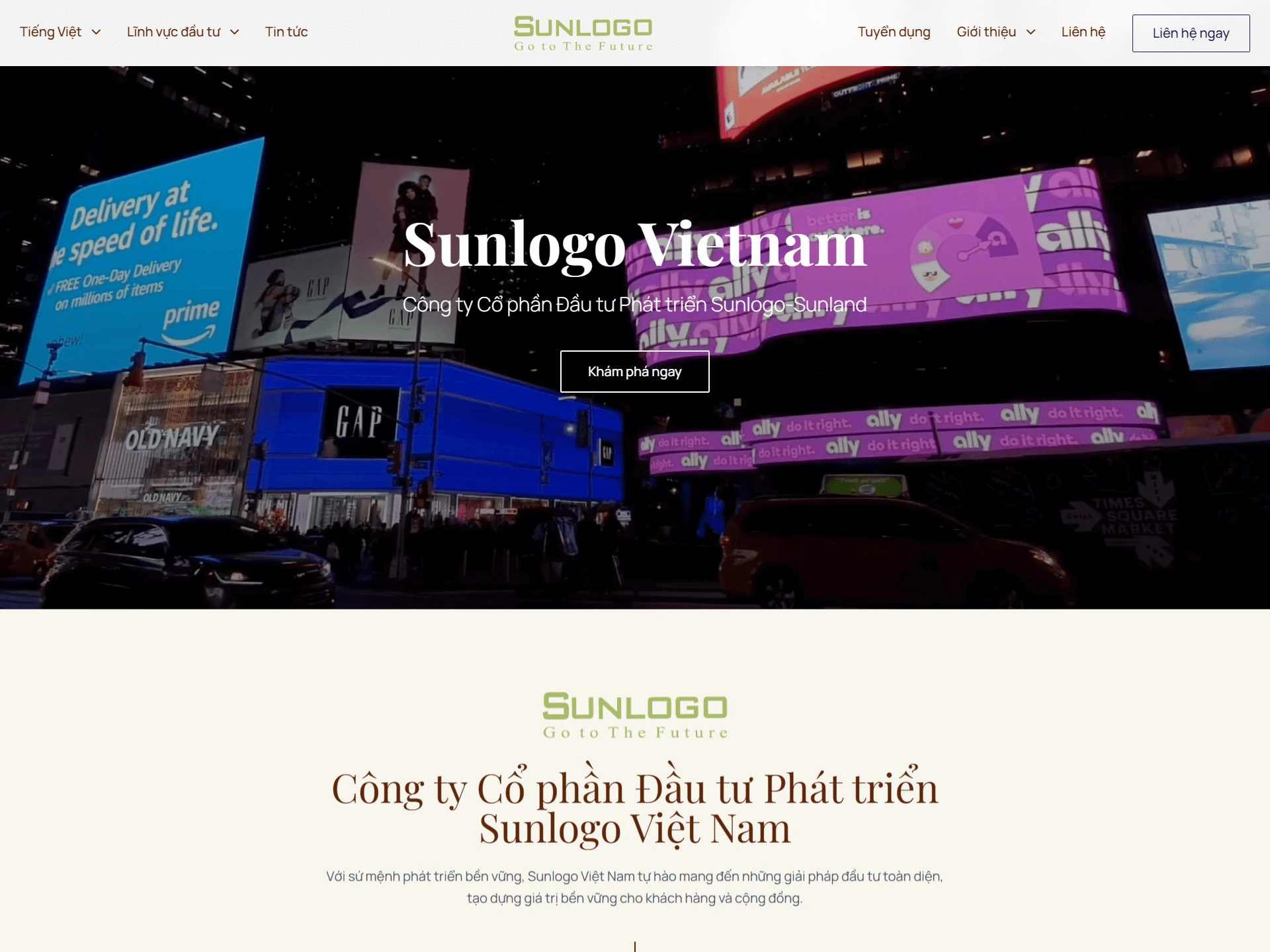 Sunlogo Vietnam – Investment and Development Corporation
